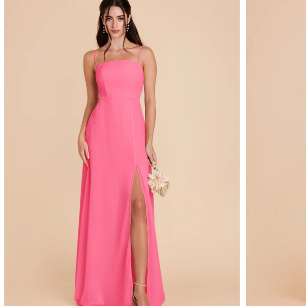 Birdy Grey - Chris bridesmaid dress - bon bon pink - chiffon